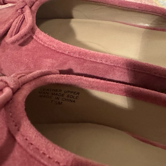 Ann Taylor Suede Ballet Flat Slides - Picture 8 of 8